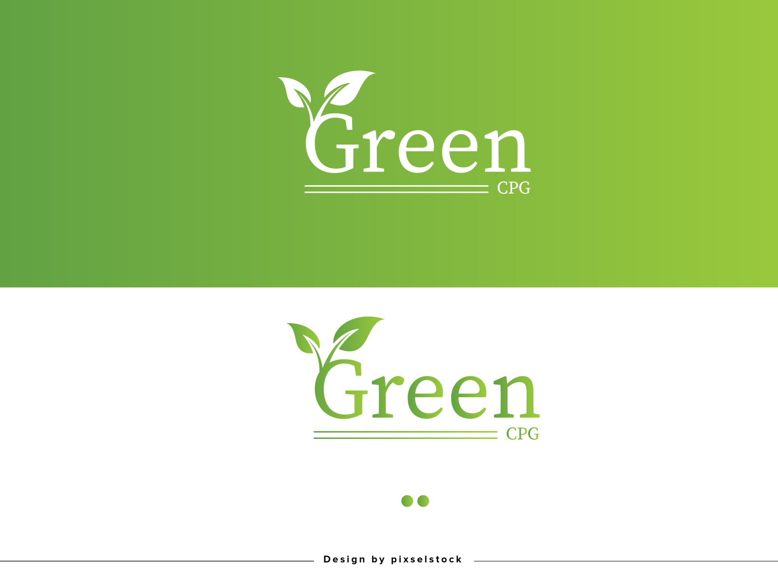 Green CPG logo by pixselstock on Dribbble