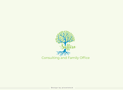 safffire consulting and family office logo design logo logo design