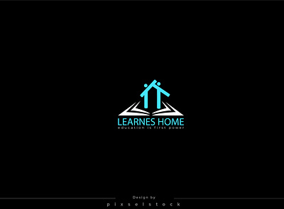 Learnes home logo logo logo design