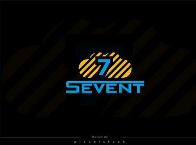 seven cloud logo 3d animation branding business logo design graphic design illustration logo logo design minimalist logo motion graphics ui