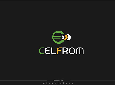 Celfrom logo 3d animation branding business logo design graphic design illustration logo logo design minimalist logo motion graphics