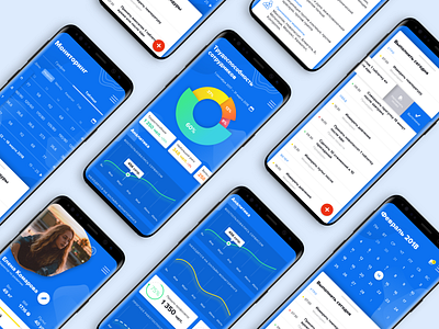 Health App | Concept for a medical company app app concept health health app healthcare healthcare app interace medical mobile app