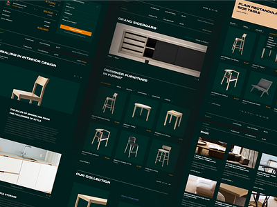 FURNIT – ONLINE STORE cart e commerce ecommerce furniture interior shop shoping ui ux website