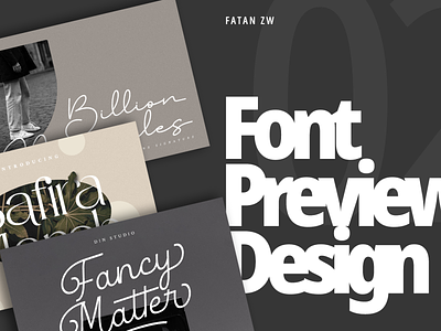 Font Preview Design 02 branding font handlettering layout layout design typeface typography