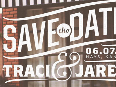 Save The Date save the date type typography wedding