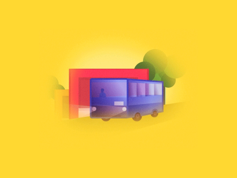 GIF : Transport Bus