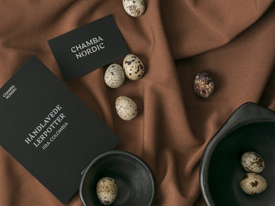 Chamba Nordic brandidentitydesign brandimage branding branding and identity branding design chamba content creation danmark design easter egg handcrafted holgersson identity identity designer identitydesign logo photography pottery socialmediacontent studioholgersson