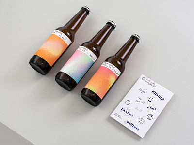 Hara'punk Brewing Labels and Sticker Set