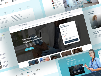 Estepalace | Hair Transplant WordPress Custom Theme