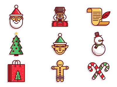 Christmas icons