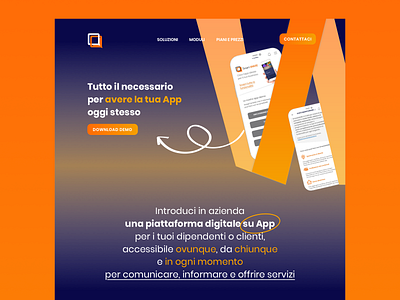 SmartAware redesign app design interactiondesign mockup orange redesign responsive ui uidesign webdesign