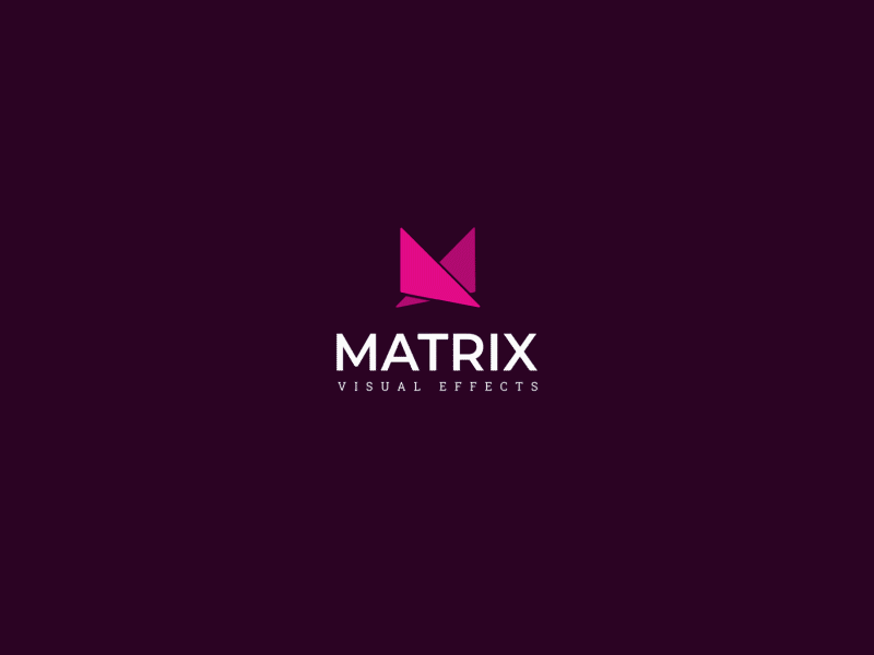 MATRIX Logo Animation animation branding design icon illustrator logo minimal typography vector website