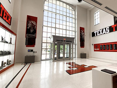 Texas Tech Basketball (Forty Nine Degrees) donor recognition experiential design texas tech basketball