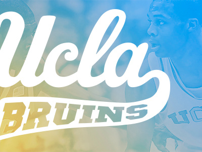 UCLA Basketball Graphic basketball graphic photoshop ucla