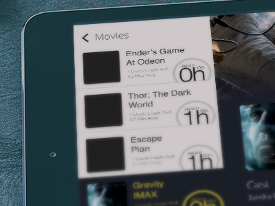 Movieo iPad app ipad app ipad app design movieo
