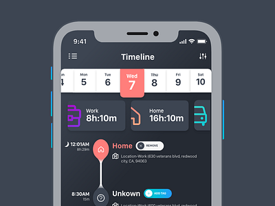 Timeline iOS Concept