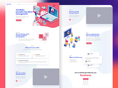 Modern Landing Page Design