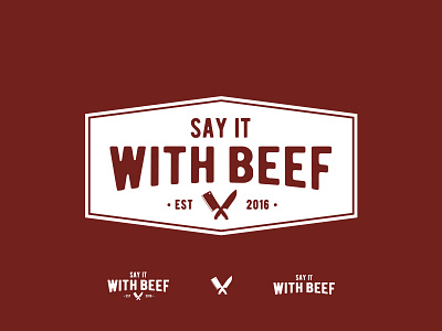 Say It With Beef Logo