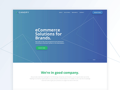 Canopy Homepage