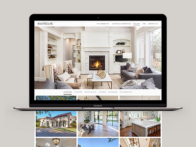 Estates at Southgate Website architect buildings galleries homes houses southgate web design webpage website