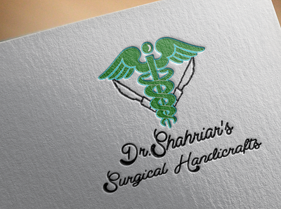 Logo for a reputated Doctor branding graphic design illustration logo