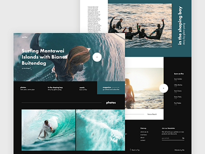 Surfer Website