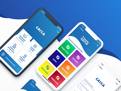 Projeto conceitual - Redesign do app da CAIXA