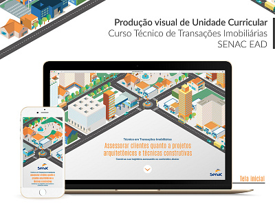 SENAC - Curso técnico EAD - Transações Imobiliárias design ui ui ux ui design ux ux design web