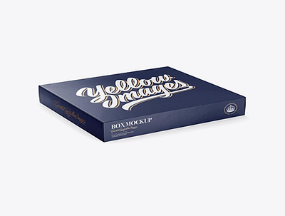 Download Psd Mockup Box Mockup - Half Side View design graphic design