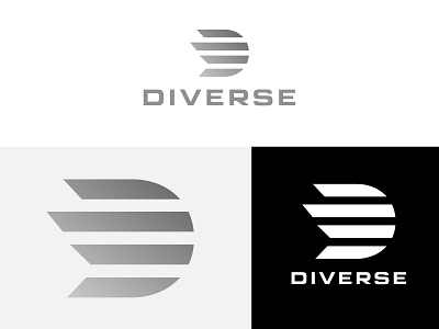 Diverse Active Wear Cloth Brand Logo Design branding design graphic design illustration logo vector