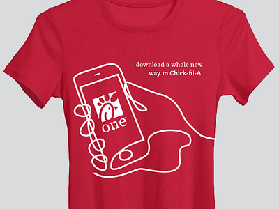 Chick-fil-A ONE Branding apps branding execution