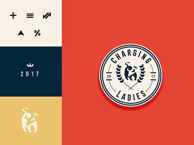 Branding Explore for Charging Ladies branding color inspiration design elev8ed rebranding