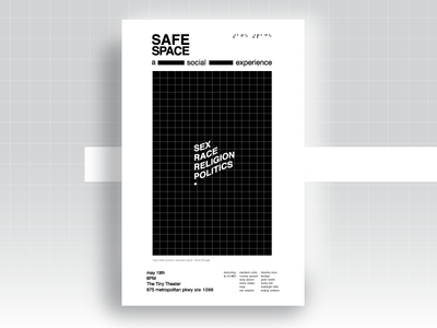 Safe Space Poster Series / #4
