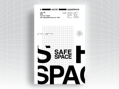 Safe Space Poster Series / #2