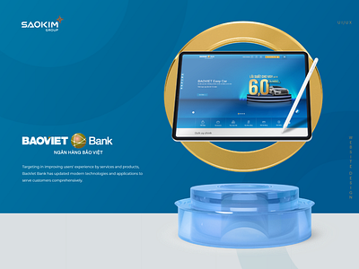 BAOVIETBANK | website redesign bank finance redesign responsive uiux webdesign website