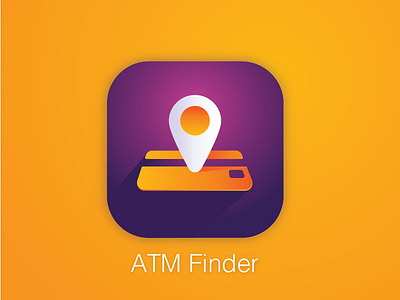 ATM Finder Application Icon app atm finder icon