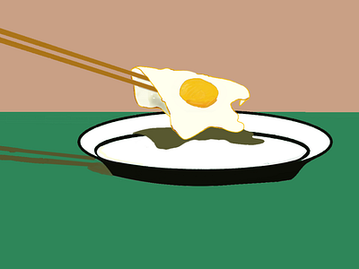 Egg & Chopsticks