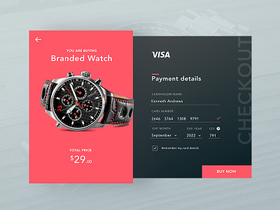 Daily UI #002 Credit card checkout 002 buy card checkout credit card daily dailyui payment ui