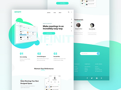 Daily UI #003 Landing Page