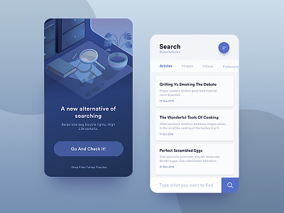 Daily UI #022 - Search 022 app daily dailyui design illustration mobile search ui ux