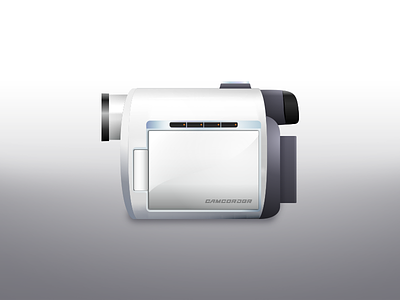 Camcorder camcorder camera design illustration