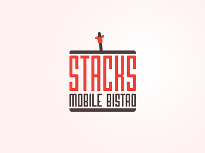 Stacks Unused Logo bistro logo mobile sandwich