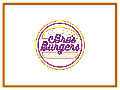 Bro's Burgers unused logo