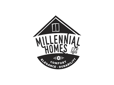 Millennial Homes Unused Logo home builder logo