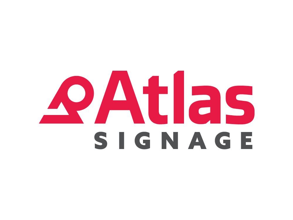 Atlas Signage Logo by Joey McGraw on Dribbble
