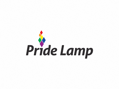 Pride Lamp WIP design logo pride