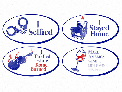 Alternate Election stickers america election election 2016 i voted poll sticker vote voted