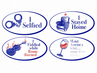 Alternate Election stickers