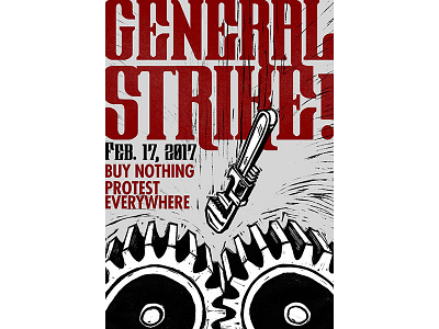 General Strike america general strike generalstrike illustration poster solidarity strike trump