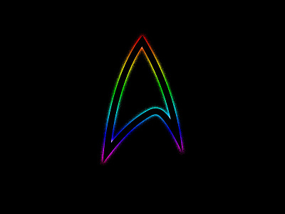 Trek Pride design graphic lgbt logo pride star trek trek